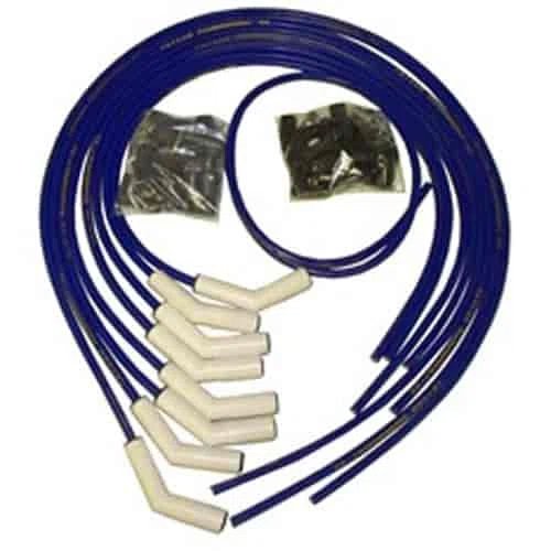 Spark Plug Wire Set Universal 8.2mm Silicone Thundervolt 135_ 40 ohm_ft 85653